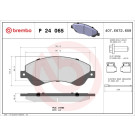 Brembo | Bremsbelagsatz, Scheibenbremse | P 24 065