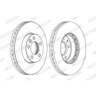 Ferodo | Bremsscheibe | DDF1253C-1