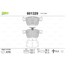 Valeo | Bremsbelagsatz, Scheibenbremse | 601329