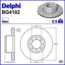 Delphi Bremsscheibe BG4102