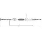 44044300 Seilzug, Feststellbremse 44044300 Seilzug, Feststellbremse