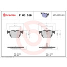 P 06 056 Bremsbelagsatz, Scheibenbremse PRIME LINE