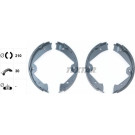 Textar | Bremsbackensatz, Feststellbremse | 91074700 Textar | Bremsbackensatz, Feststellbremse | 91074700