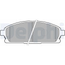 Delphi | Bremsbelagsatz, Scheibenbremse | LP1659