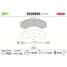 Valeo | Bremsbelagsatz, Scheibenbremse | 302089A