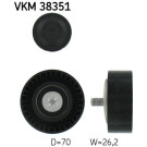 SKF | Umlenk-/Führungsrolle, Keilrippenriemen | VKM 38351