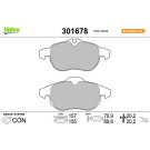 301678 Bremsbelagsatz, Scheibenbremse ESSENTIAL