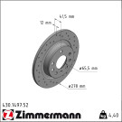 430.1497.52 Bremsscheibe SPORT Z