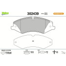 Valeo Bremsbelagsatz, Scheibenbremse ESSENTIAL 302439