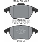 2469601 Bremsbelagsatz, Scheibenbremse Q+