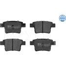 Meyle Bremsbelagsatz, Scheibenbremse MEYLE-ORIGINAL: True to OE 025 242 6017