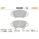 302288 Bremsbelagsatz, Scheibenbremse ESSENTIAL