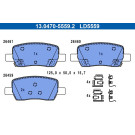 Bremsbelagsatz, Scheibenbremse ATE Ceramic 13.0470-5559.2