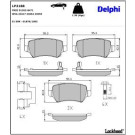 Delphi Bremsbelagsatz, Scheibenbremse LP2188