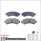 Zimmermann Bremsbelagsatz, Scheibenbremse 22768.165.1 Zimmermann Bremsbelagsatz, Scheibenbremse 22768.165.1