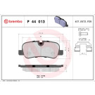 Brembo | Bremsbelagsatz, Scheibenbremse | P 44 013