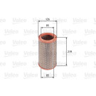 Valeo | Luftfilter | 585609
