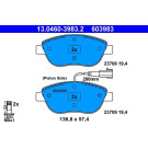 Bremsensatz, Scheibenbremse