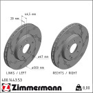 Zimmermann Bremsscheibe BLACK Z 400.1443.53