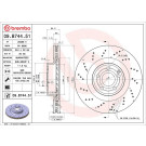 Brembo | Bremsscheibe | 09.B744.51