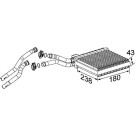 Mahle Wärmetauscher, Innenraumheizung BEHR Premium Line AH 200 000P