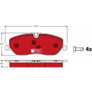GDB1631DTE Bremsbelagsatz, Scheibenbremse DTEC COTEC GDB1631DTE Bremsbelagsatz, Scheibenbremse DTEC COTEC
