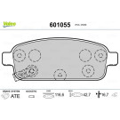 Valeo | Bremsbelagsatz, Scheibenbremse | 601055