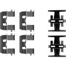 Hella | Zubehörsatz, Scheibenbremsbelag | 8DZ 355 202-601
