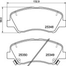 Brembo | Bremsbelagsatz, Scheibenbremse | P 30 122