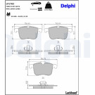 Delphi | Bremsbelagsatz, Scheibenbremse | LP1783