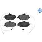 Meyle | Bremsbelagsatz, Scheibenbremse | 025 241 3317/W