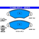 13.0460-3975.2 Bremsbelagsatz, Scheibenbremse