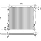 Valeo | Kühler, Motorkühlung | 701359 Valeo | Kühler, Motorkühlung | 701359