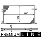 Mahle | Kondensator, Klimaanlage | AC 278 000P Mahle | Kondensator, Klimaanlage | AC 278 000P