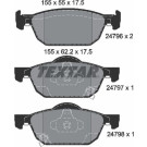 Textar Bremsbelagsatz, Scheibenbremse Q+ 2479601