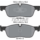 Textar | Bremsbelagsatz, Scheibenbremse | 2214601