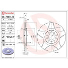 Brembo | Bremsscheibe | 09.7880.75