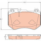 GDB2078 Bremsbelagsatz, Scheibenbremse GDB2078 Bremsbelagsatz, Scheibenbremse