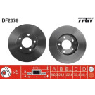 TRW | Bremsscheibe | DF2678