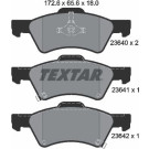 Textar | Bremsbelagsatz, Scheibenbremse | 2364001