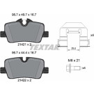 Textar Bremsbelagsatz, Scheibenbremse Q+ 2142101