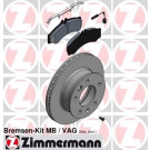 Zimmermann | Bremsensatz, Scheibenbremse | 640.4313.00