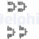 Delphi LX0531 Zubehörsatz, Scheibenbremsbelag