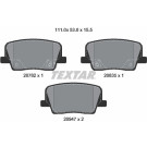 Textar Bremsbelagsatz, Scheibenbremse Q+ 2078201 Textar Bremsbelagsatz, Scheibenbremse Q+ 2078201