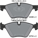 Textar | Bremsbelagsatz, Scheibenbremse | 2409601