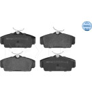 Meyle Bremsbelagsatz, Scheibenbremse MEYLE-ORIGINAL: True to OE 025 234 6316