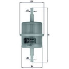 KL 63 OF Kraftstofffilter