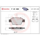 Brembo | Bremsbelagsatz, Scheibenbremse | P 23 080