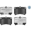 025 216 5415/PD Bremsbelagsatz, Scheibenbremse MEYLE-PD: Advanced performance and design.