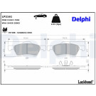 Delphi | Bremsbelagsatz, Scheibenbremse | LP2161 Delphi | Bremsbelagsatz, Scheibenbremse | LP2161